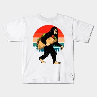 Bigfoot Taco Kids T-Shirt
